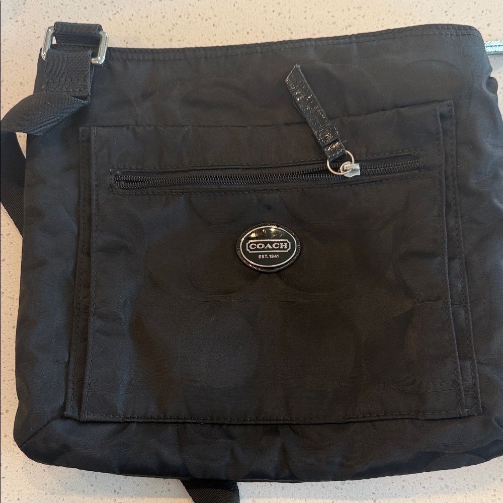Coach Black Men's Messenger Bag